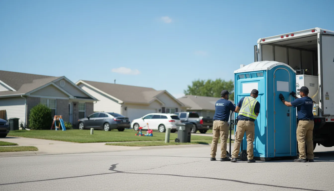 Standard Porta Potty Rentals in Brookfield, IL near me